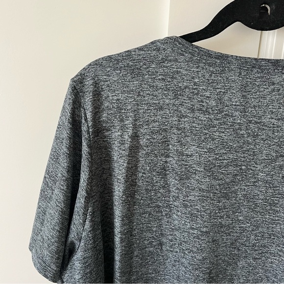 Nike Dri-Fit Athletic Short Sleeve Top Gray Sz 2X - Picture 9 of 15